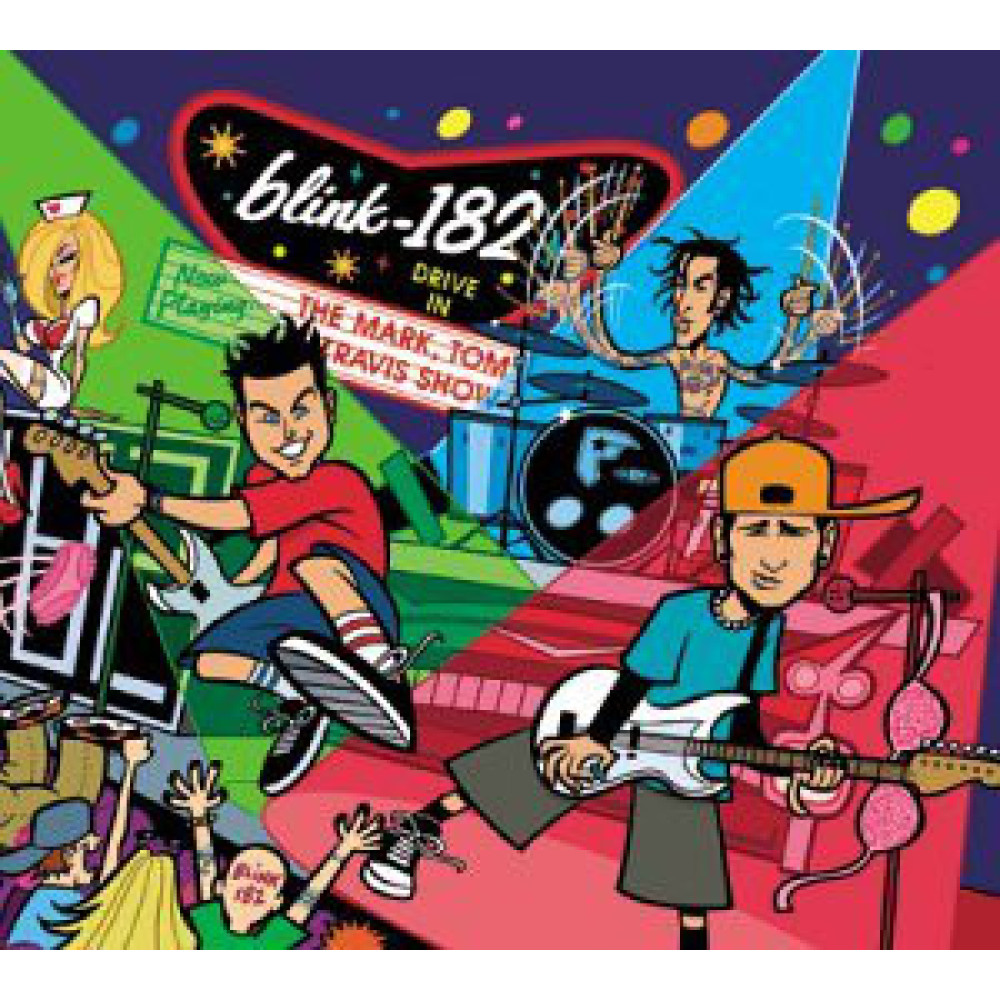 Виниловая пластинка Blink 182 - Mark, Tom and Travis Show, 1510
