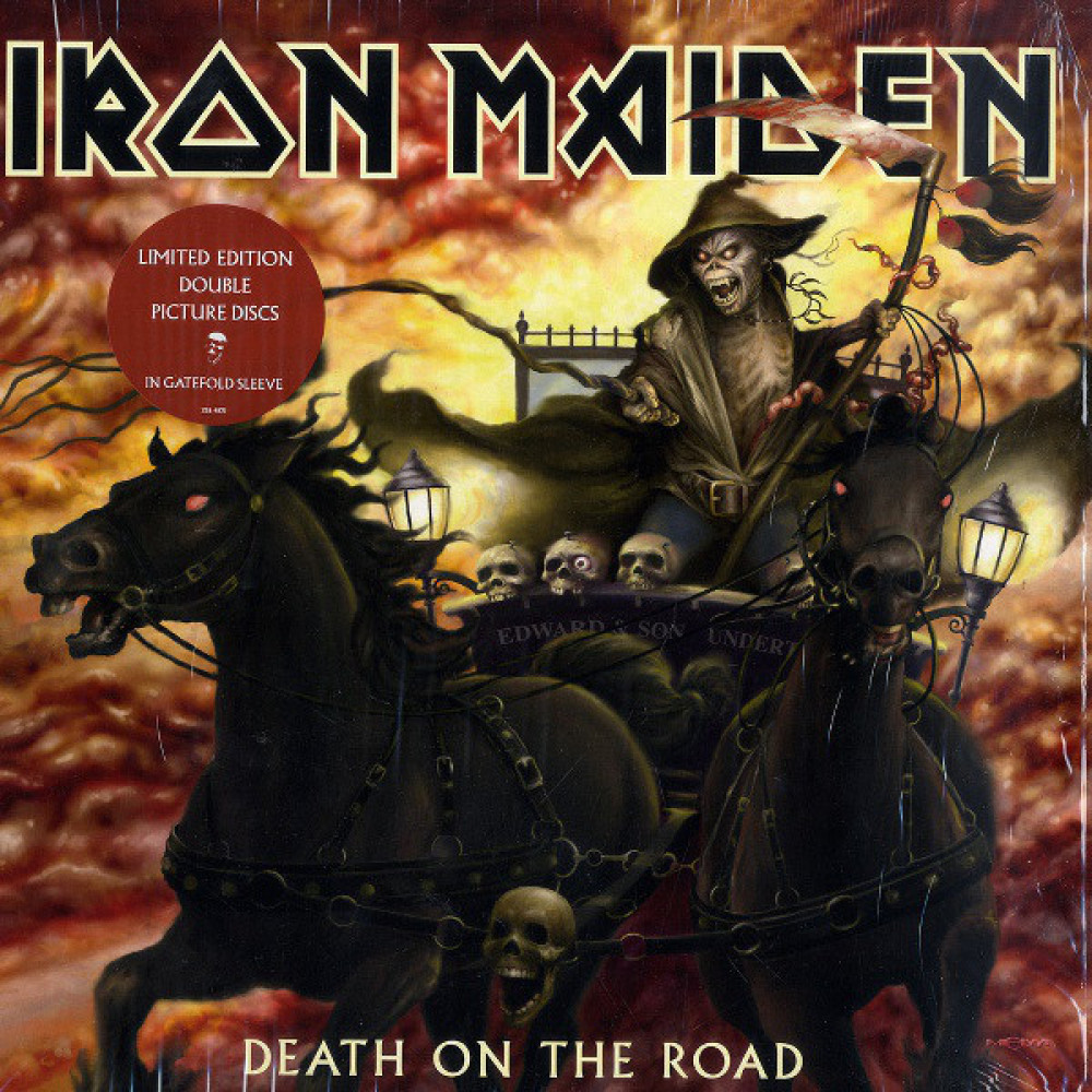 Виниловая пластинка Iron Maiden - Death On the Road, 2252