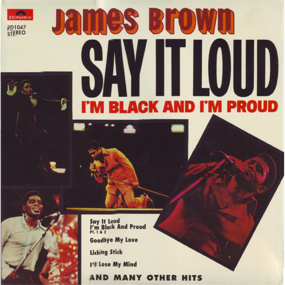 Виниловая пластинка Brown, James  - Say It Loud I'm Black..., 2338