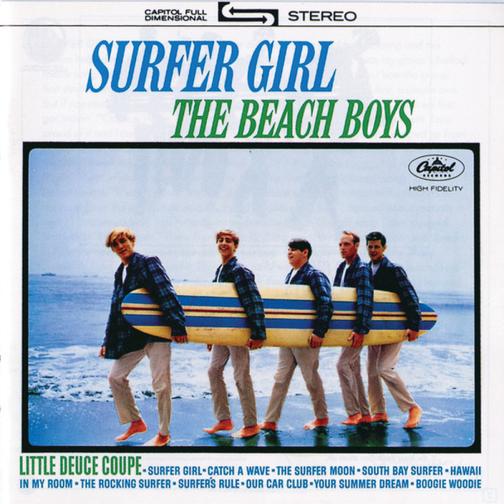 Виниловая пластинка Beach Boys - Surfer Girl, 2453