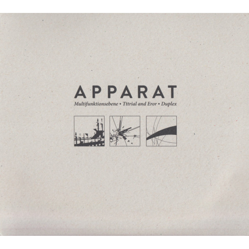 Виниловая пластинка Apparat - Multifunktionsebene, Tttrial and Eror, Duplex, 2494