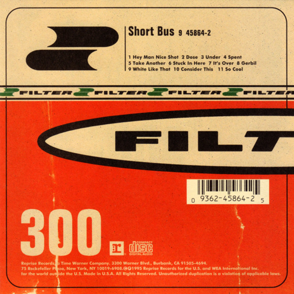 Виниловая пластинка Filter - Short Bus, 2652