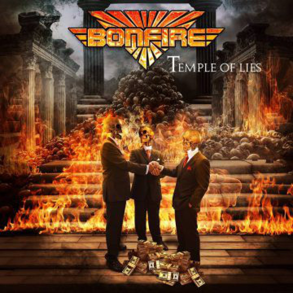 Виниловая пластинка Bonfire - Temple of Lies, 3046