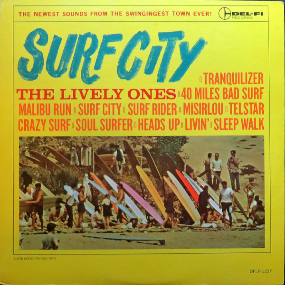Виниловая пластинка Lively Ones - Surf City, 3205