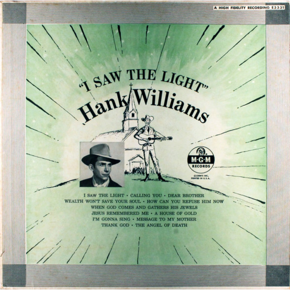 Виниловая пластинка Williams, Hank - I Saw the Light, 3948