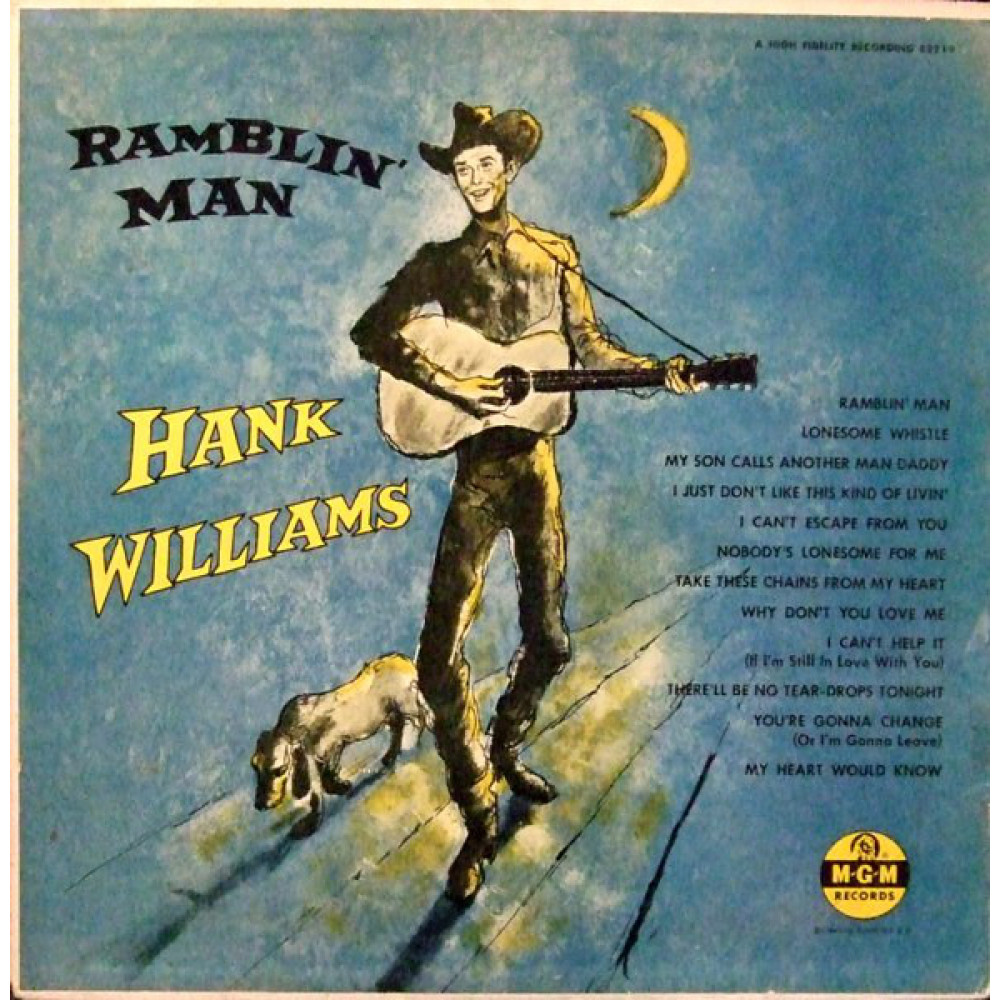 Виниловая пластинка Williams, Hank - Ramblin' Man, 3949