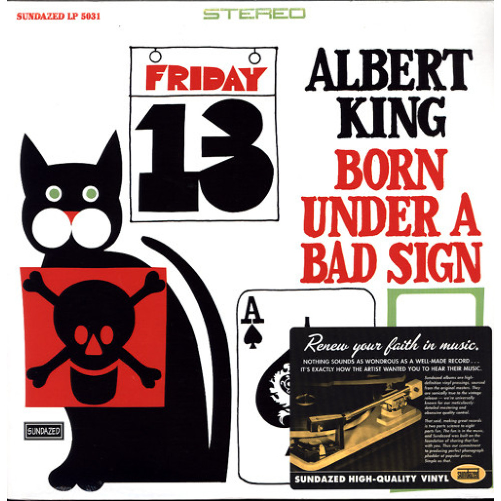 Виниловая пластинка King, Albert - Born Under a Bad Sign, 6969