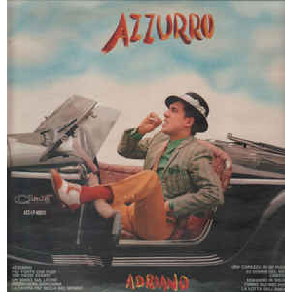 Виниловая пластинка Celentano, Adriano - Azzurro, 4371