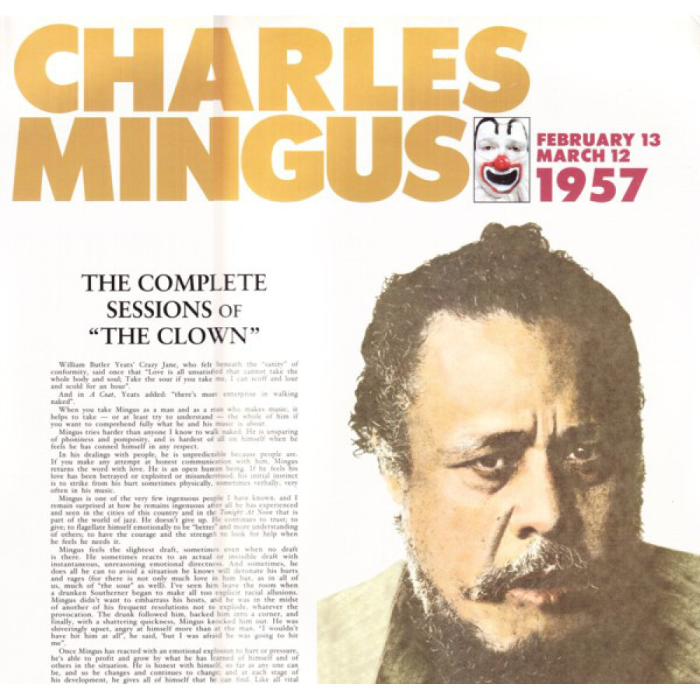 Вінілова платівка Mingus, Charles - Complete Sessions of the Clown, 4401