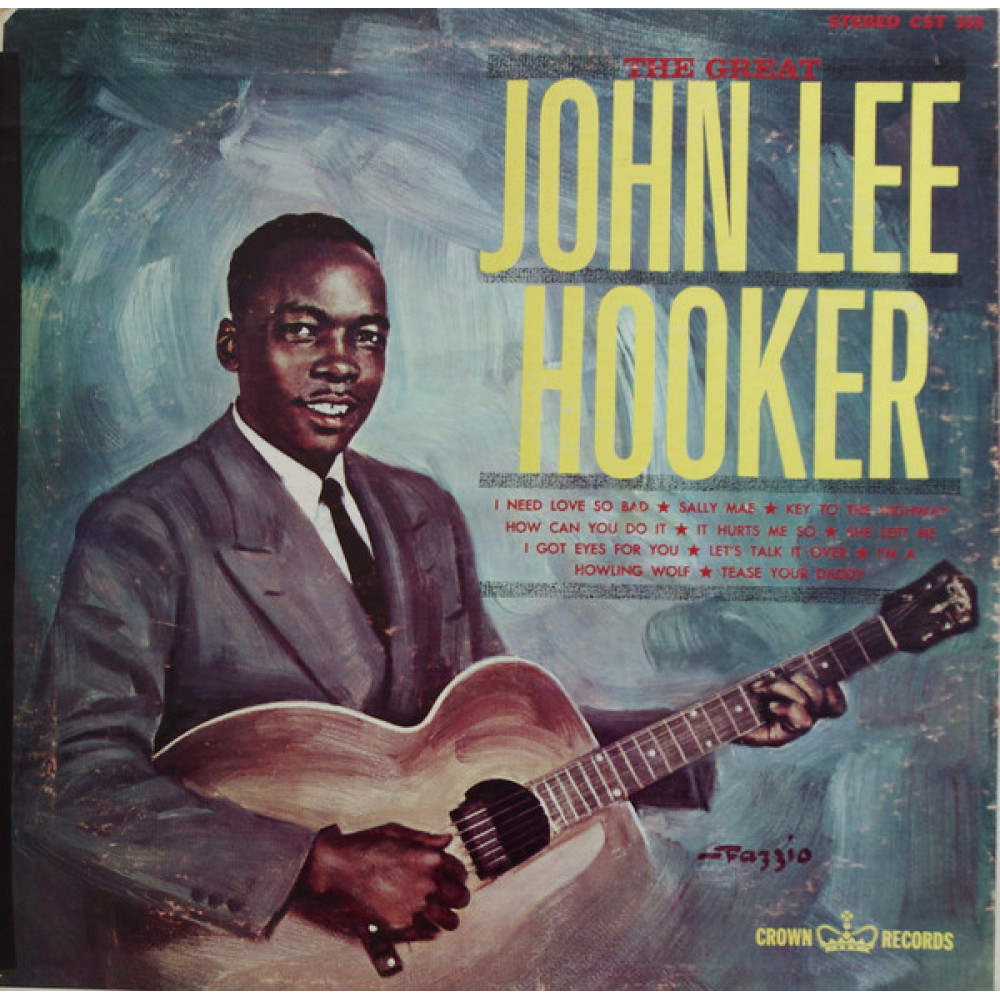 Виниловая пластинка Hooker, John Lee - Great John Lee Hooker, 4466