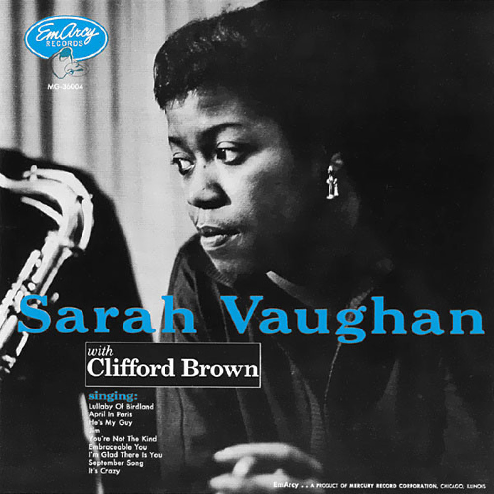 Виниловая пластинка Vaughan, Sarah  - Sarah Vaughan With Clifford Brown, 5617