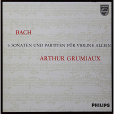 6 Sonatas and Partitas For Solo Violin