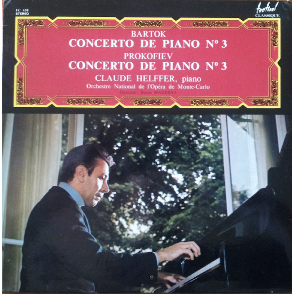Виниловая пластинка Bartok, B. - Concerto For Orchestra/Piano Concerto No.3, 5987