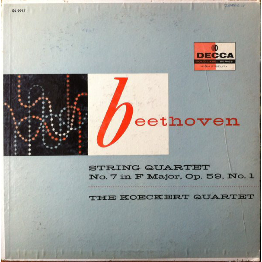 Вінілова платівка Beethoven, Ludwig Van - String Quartet No.7 In F, Op.59 No.1, 7056
