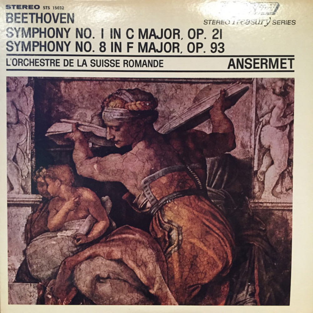 Виниловая пластинка Beethoven, Ludwig Van - Symphonies No.1 & No.8, 7058