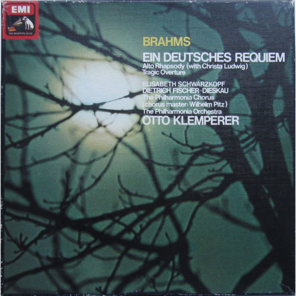 Виниловая пластинка Brahms, J. - Ein Deutsches Requiem/Tragic Overture/Alto Rhapsody, 7071