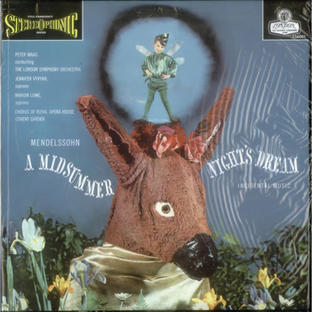 Виниловая пластинка Mendelssohn - Bartholdy, F. - Midsummer Night's Dream, 7136