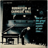 Highlights From Rubinstein At Carnegie Hall