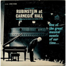 Highlights From Rubinstein At Carnegie Hall