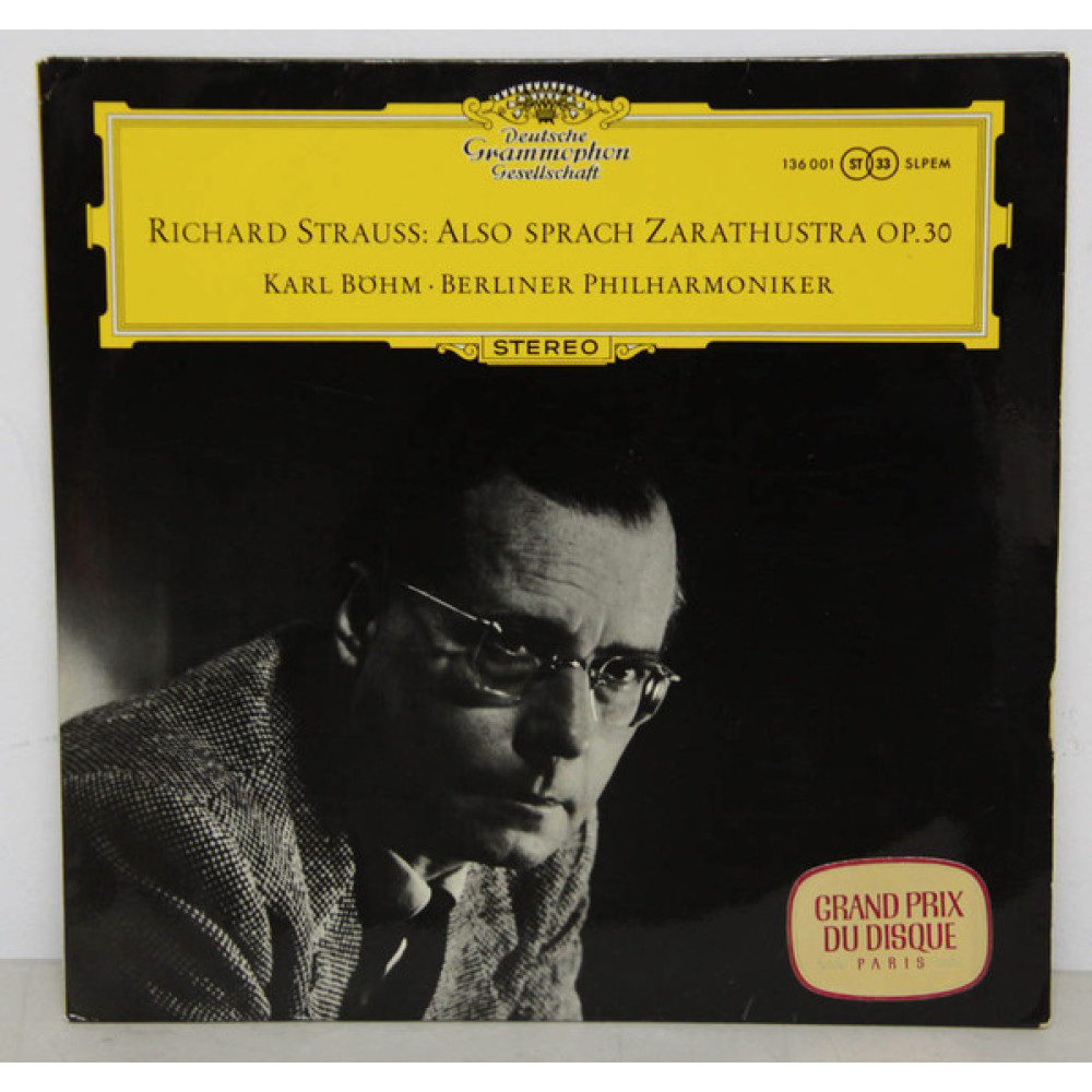 Виниловая пластинка Strauss, Richard - Also Sprach Zarathustra, Op.30, 7193