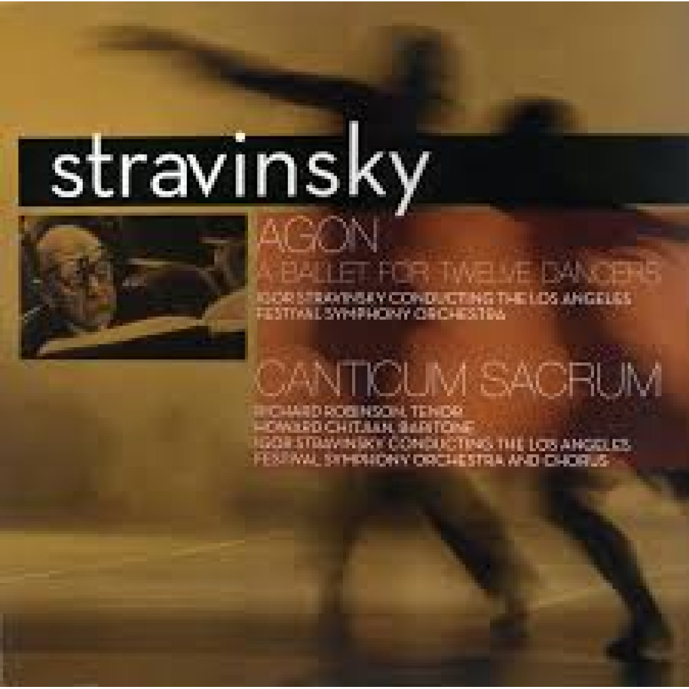 Виниловая пластинка Stravinsky, I. - Agon - a Ballet For Twelve Dancers/Canticum Sacrum, 7202