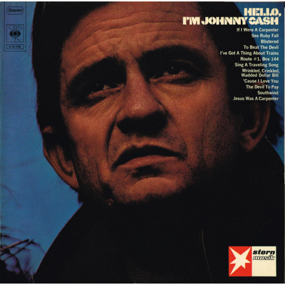 Вінілова платівка Cash, Johnny - Hello, I'm Johnny Cash, 7220