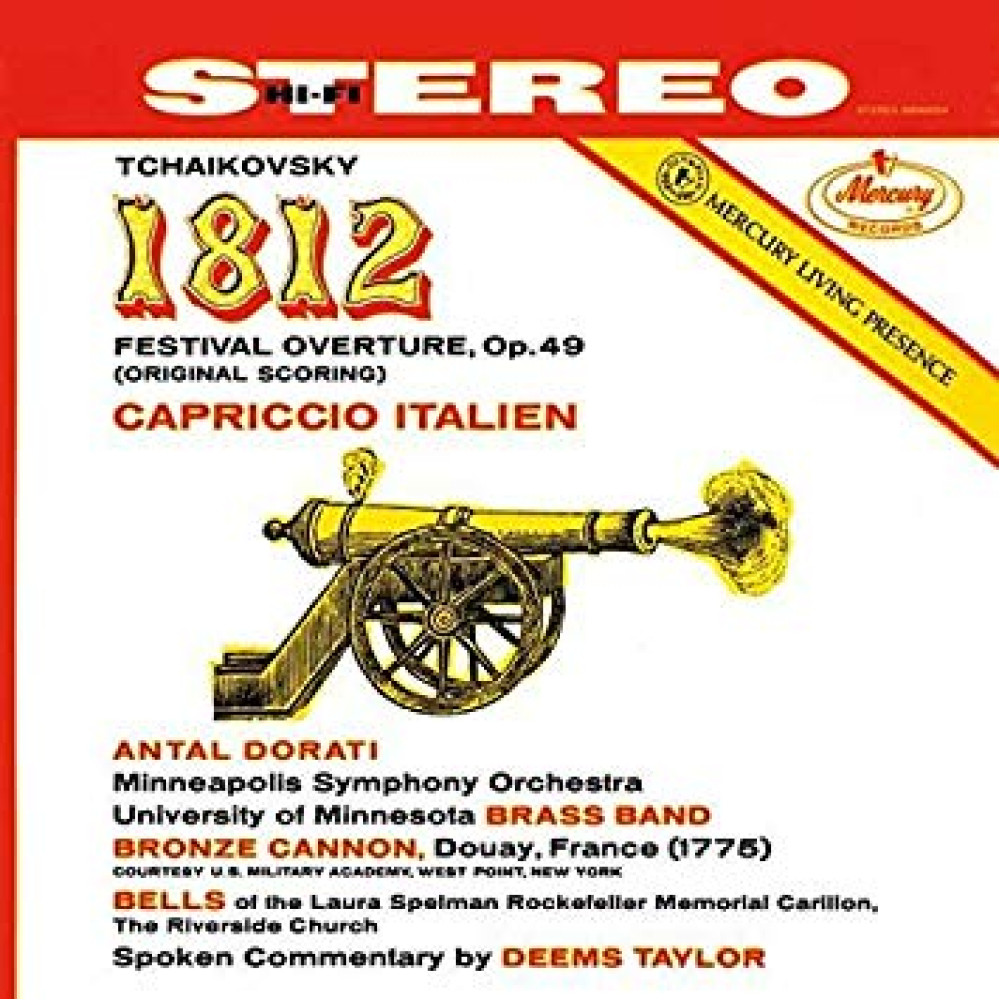 Виниловая пластинка Tchaikovsky, P.I. - 1812 Overture/Capriccio Italien, 7774