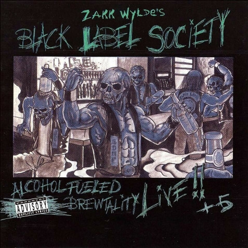 Вінілова платівка BLACK LABEL SOCIETY - Alcohol Fueled Brewtality, 8028