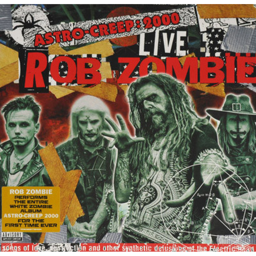 Виниловая пластинка ZOMBIE, ROB - Astro-Creep: 2000 Live Songs of Love, Destruction, 8045