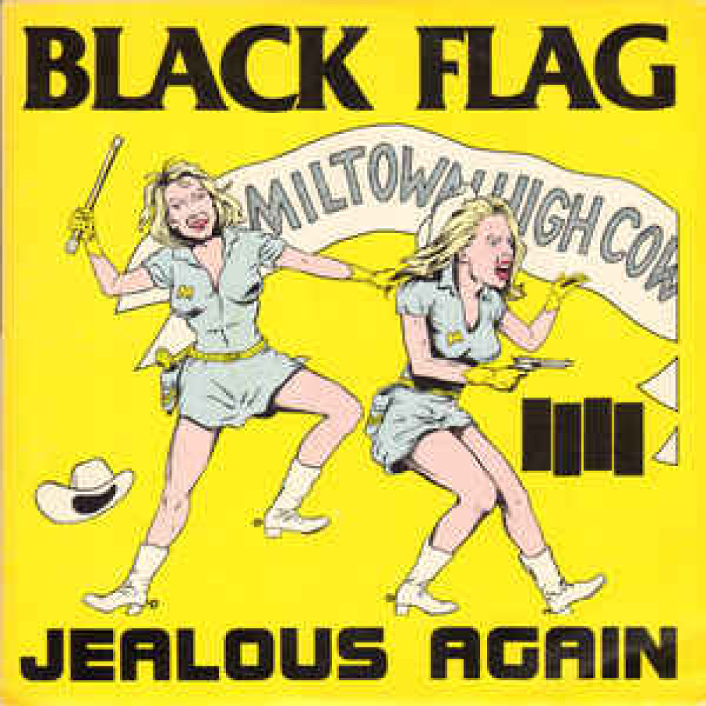 Виниловая пластинка BLACK FLAG - Jealous Again, 8055