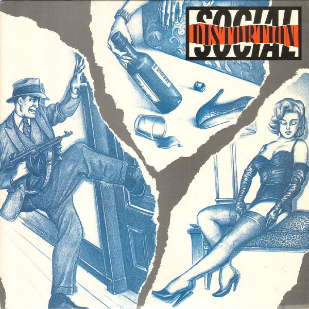 Виниловая пластинка SOCIAL DISTORTION - Social Distortion, 8063
