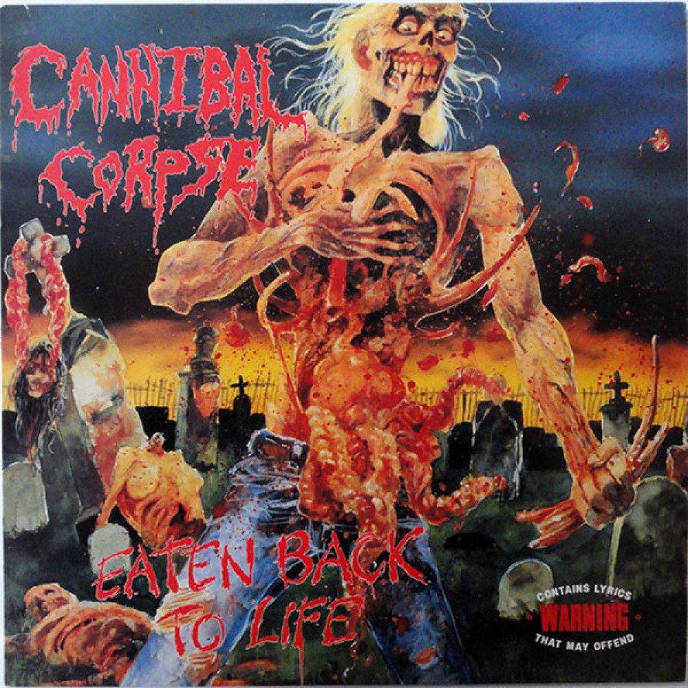 Виниловая пластинка CANNIBAL CORPSE - Eaten Back To Life, 8089