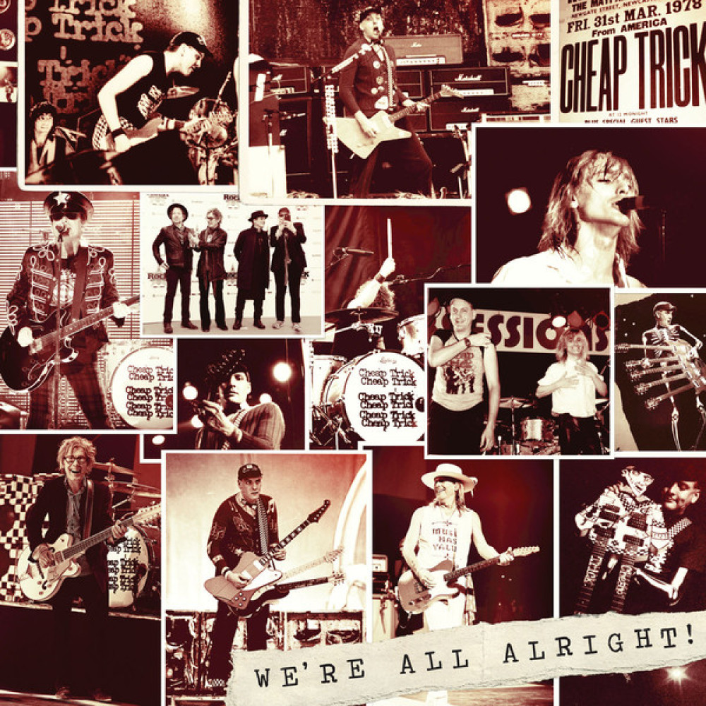 Виниловая пластинка Cheap Trick - We're All Alright, 8303