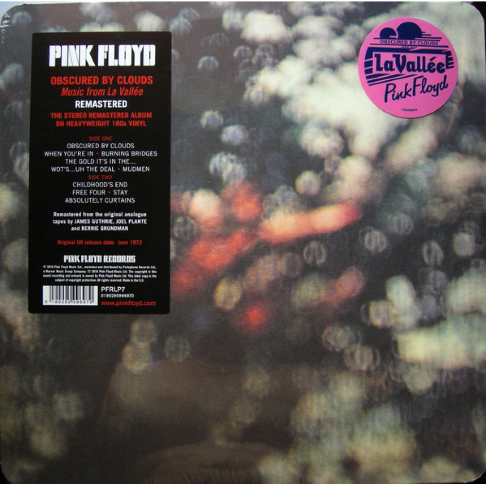 Виниловая пластинка Pink Floyd - Obscured By Clouds, 91054