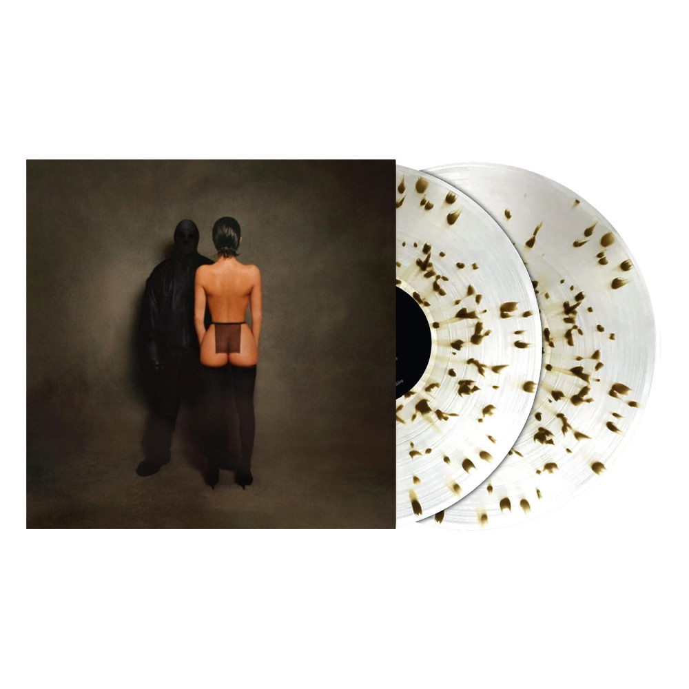 ¥$, Kanye West, Ty Dolla $ign - Vultures 1 (Clear with Gold Splatter)